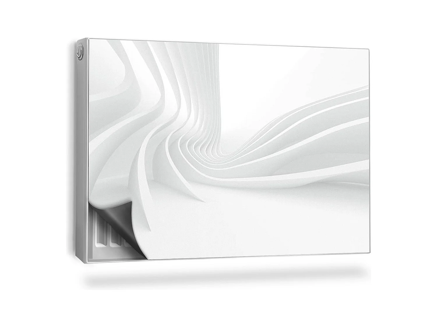 Tapis magnétique pour radiateur - Ondes géométriques - 90x60 cm
