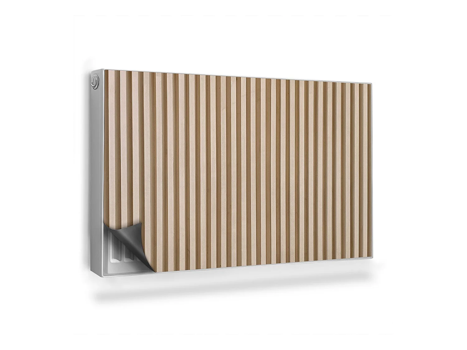 Tapis magnétique pour radiateur - Lattes verticales - 100x60 cm