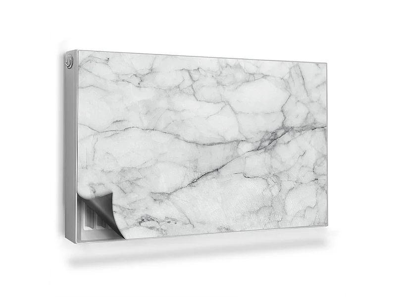 Magnetische Matte für Heizkörper - Gebrochener Marmor - 100x60 cm