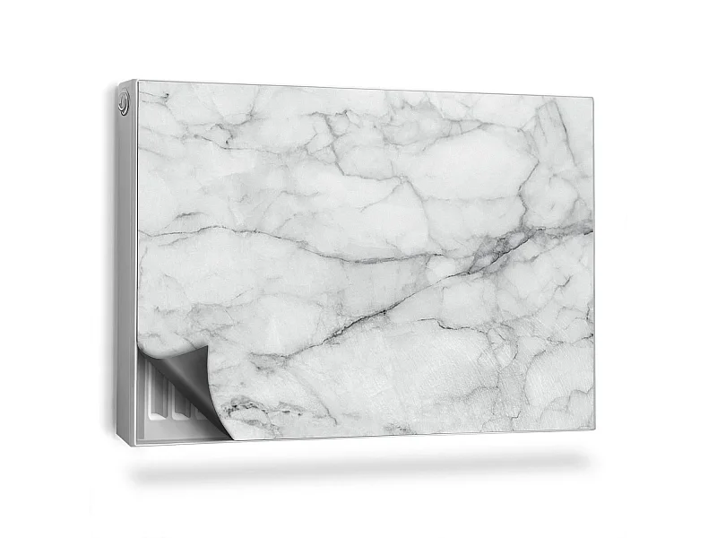Magnetische Matte für Heizkörper - Gebrochener Marmor - 90x60 cm