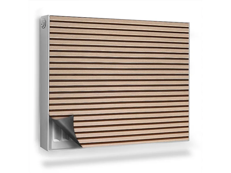 Magnetische Matte für Heizkörper - Horizontale Lamellen - 80x60 cm