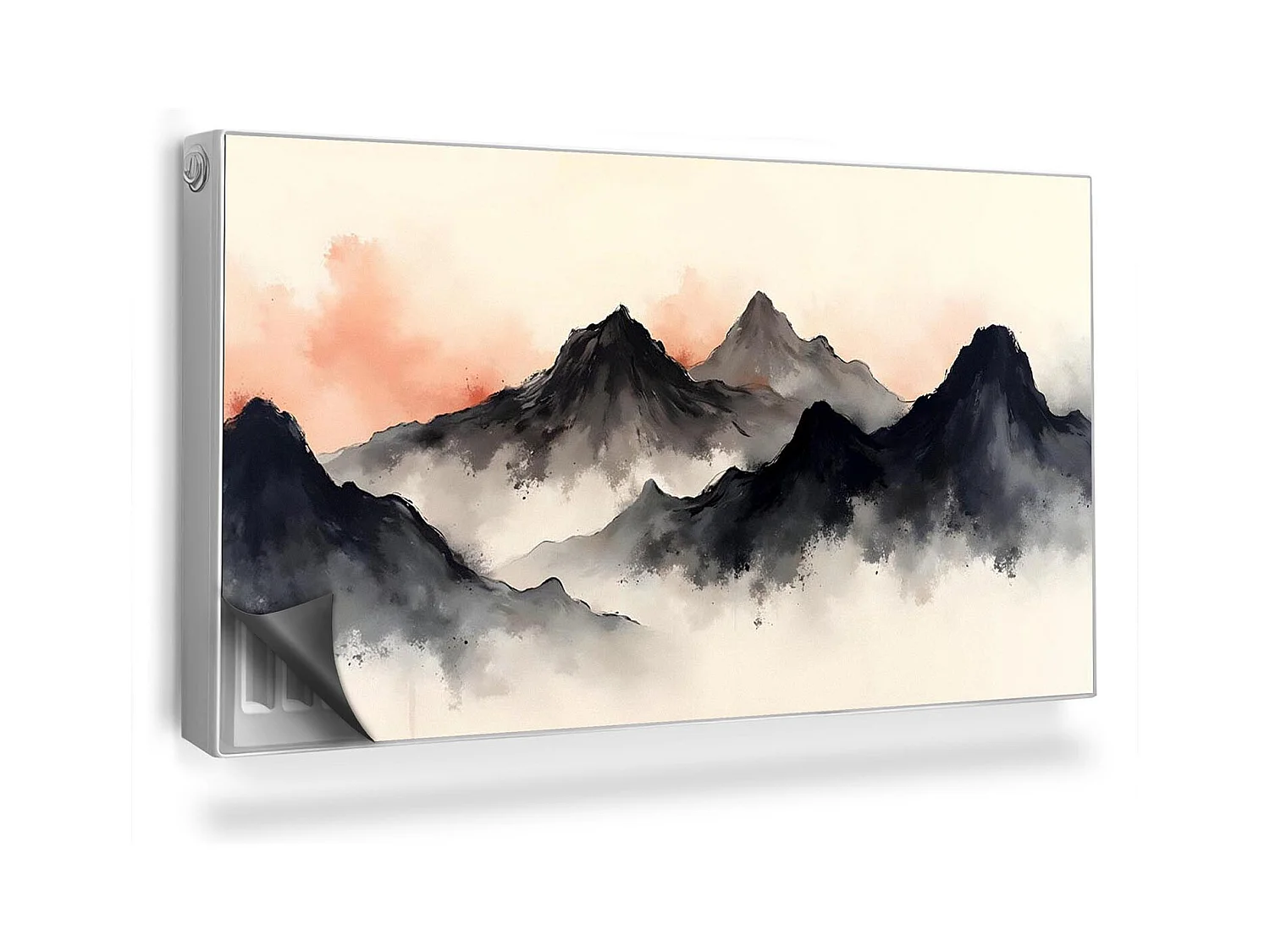 Tapis magnétique pour radiateur - Roches japonaises - 110x60 cm