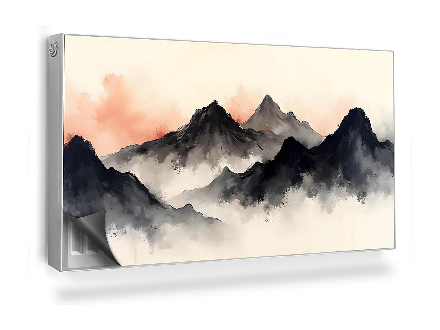 Tapis magnétique pour radiateur - Roches japonaises - 110x60 cm