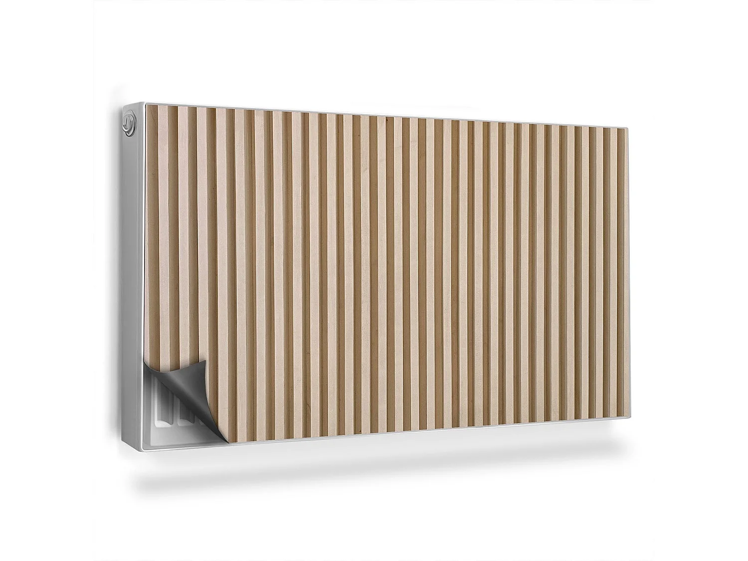 Tapis magnétique pour radiateur - Lattes verticales - 110x60 cm