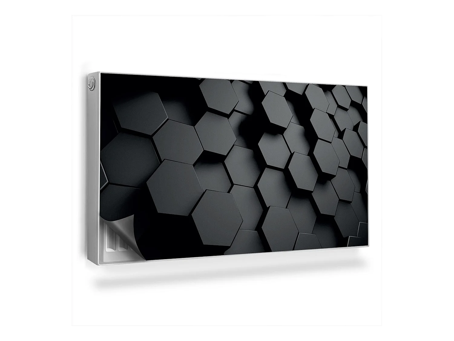 Tapis magnétique pour radiateur - Motifs géométriques - 110x60 cm