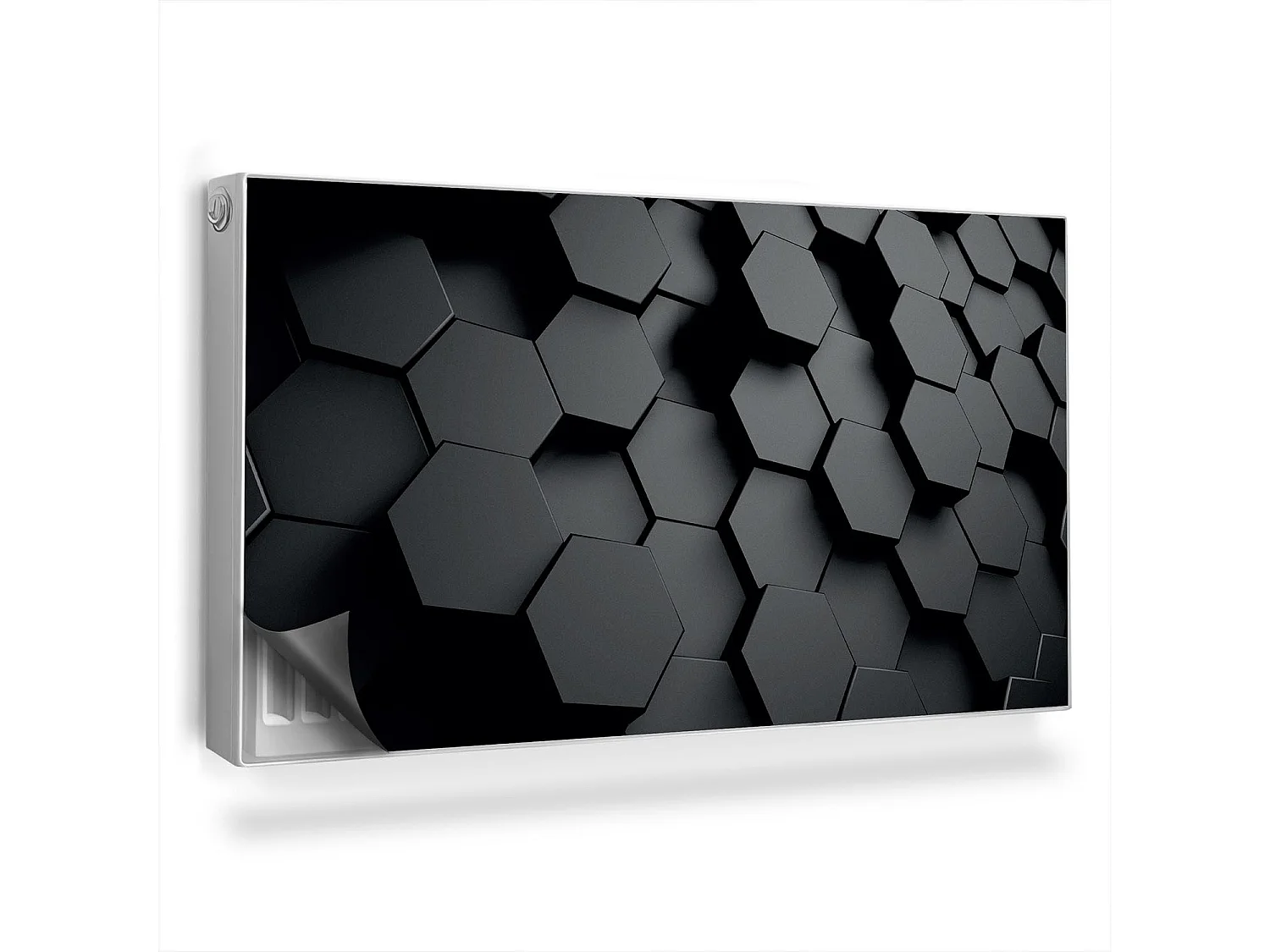 Tapis magnétique pour radiateur - Motifs géométriques - 110x60 cm