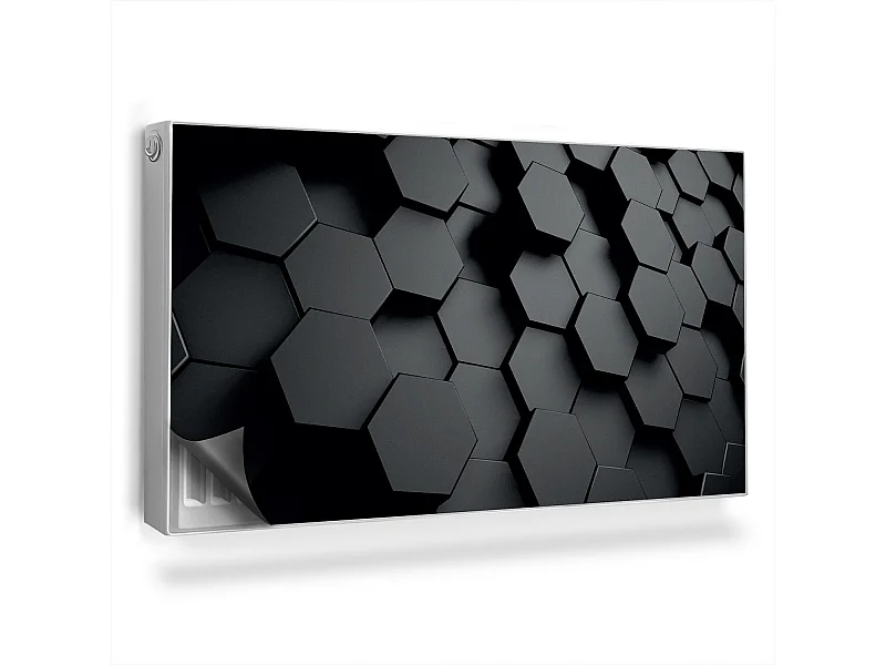 Magnetische Matte für Heizkörper - Geometrische Muster - 110x60 cm