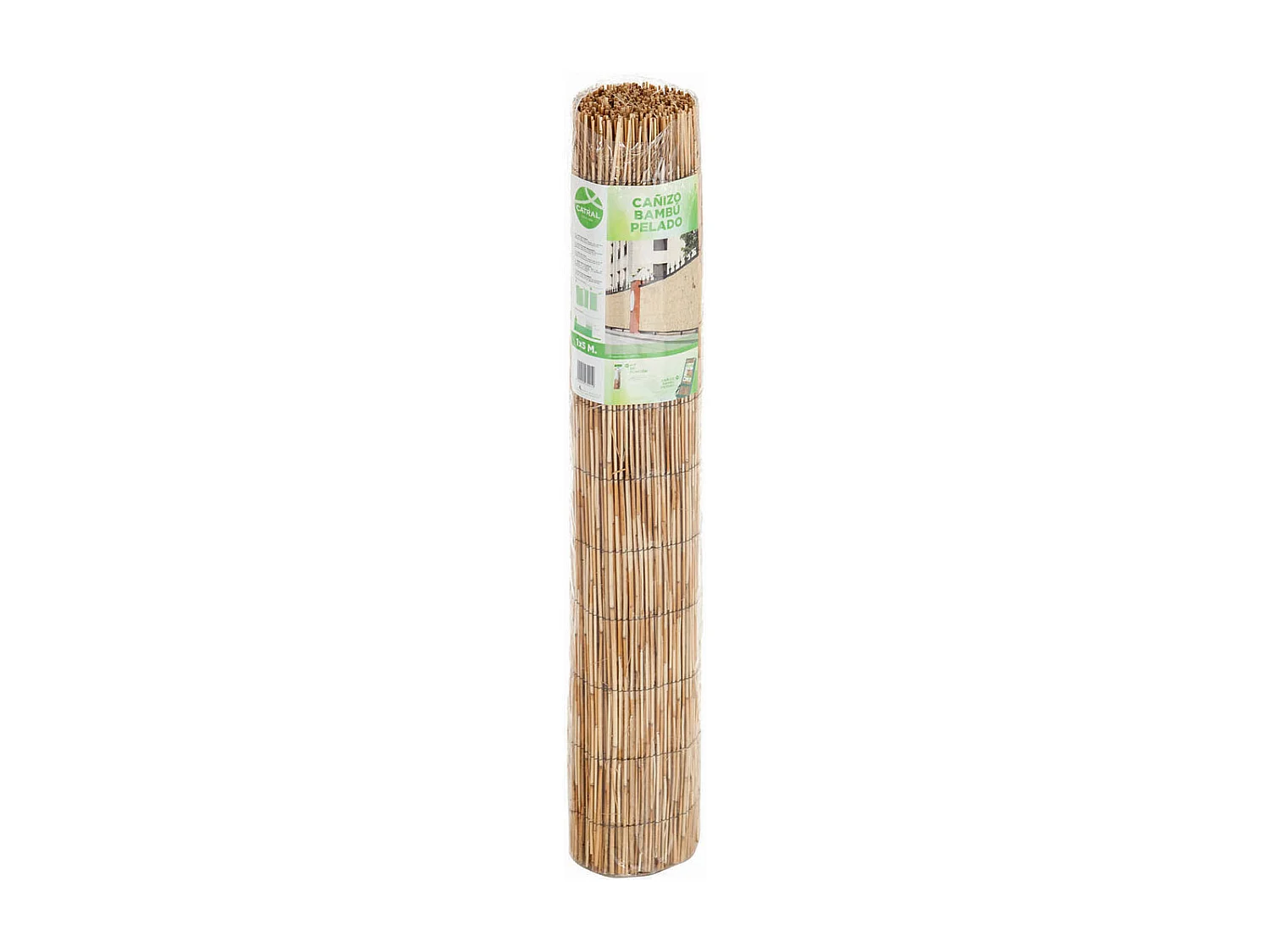 REEDCANE mantillo de juncos enteros - 1 x 5 m