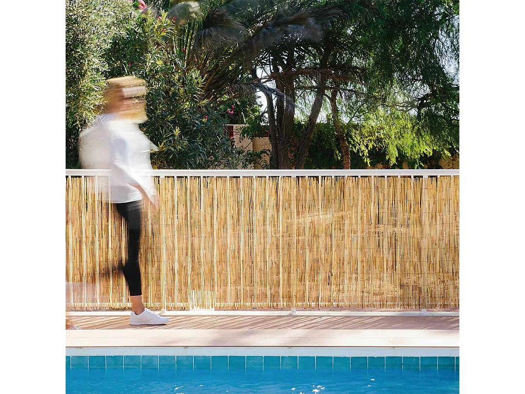 REEDCANE mantillo de juncos enteros - 1 x 5 m