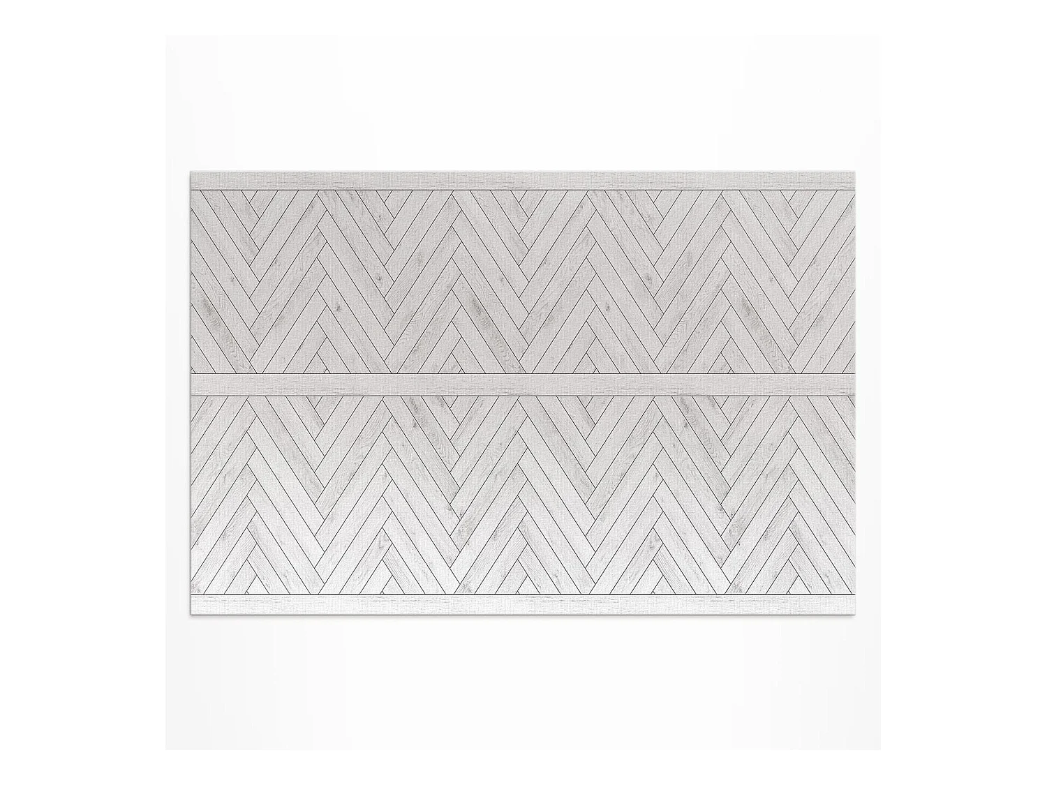 Tapis vinyle pour l'extérieur, Moquette d'extérieur Planches à chevrons - 100x150 cm
