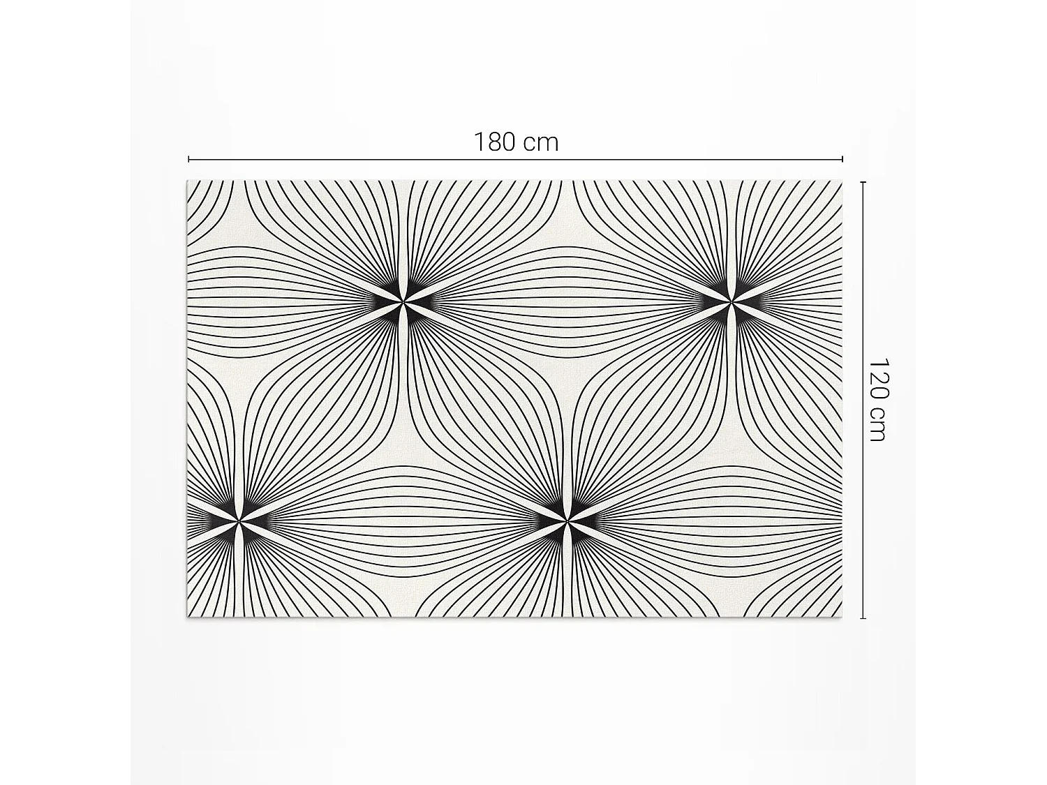 Tapis vinyle pour l'extérieur, Moquette d'extérieur Fleurs élégantes - 120x180 cm