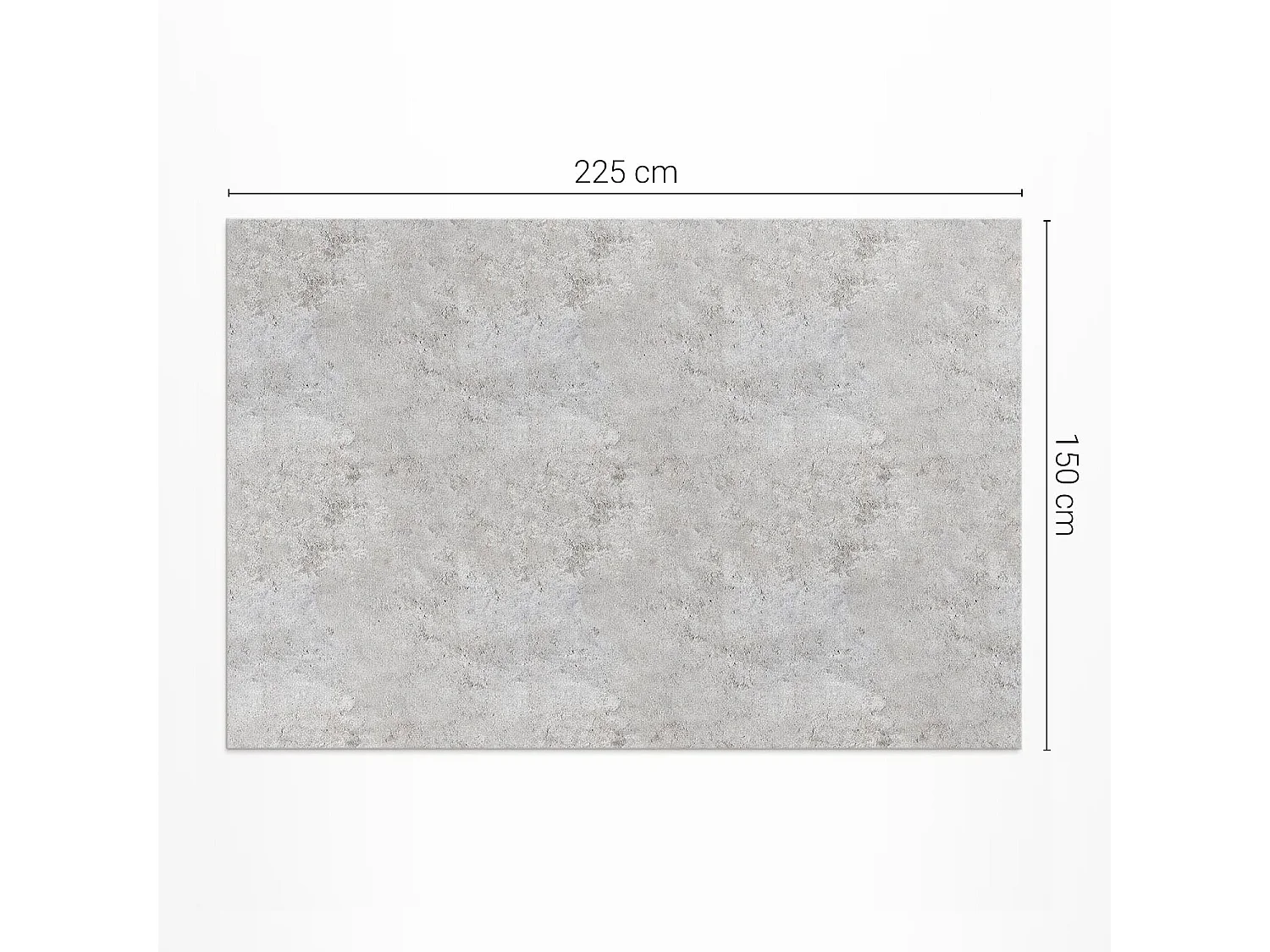 Tapis vinyle pour l'extérieur, Moquette d'extérieur Pierre brute - 150x225 cm