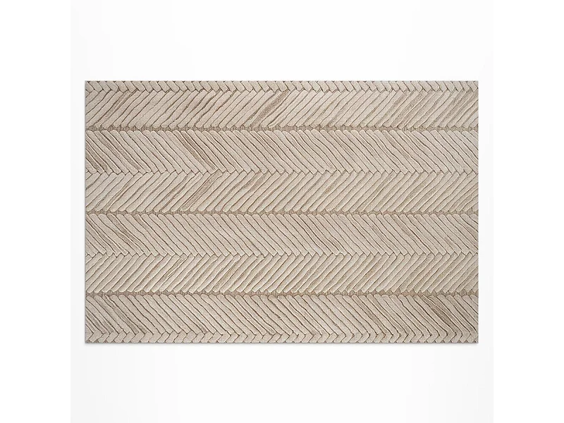 Vinylteppich für den Außenbereich, Außenteppich Indisches Flechtmuster - 150x225 cm