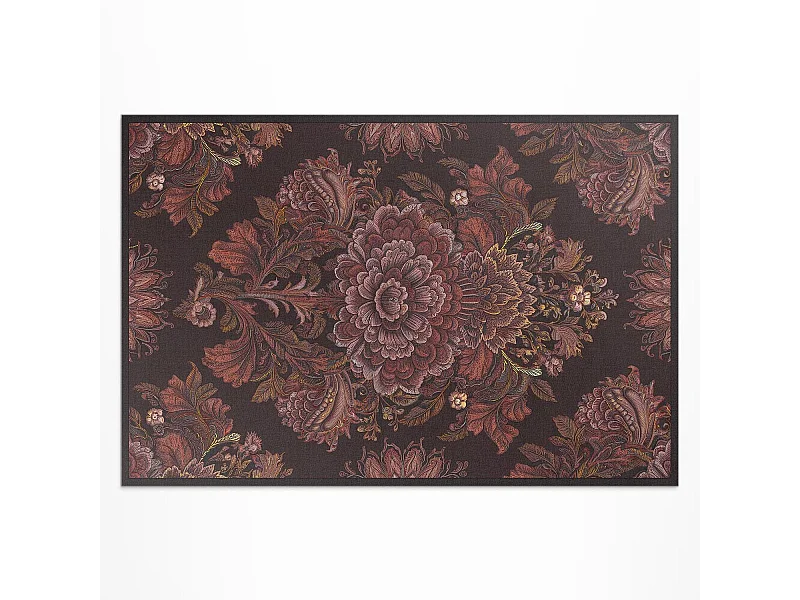 Tapis vinyle pour l'extérieur, Moquette d'extérieur Composition florale - 60x90 cm