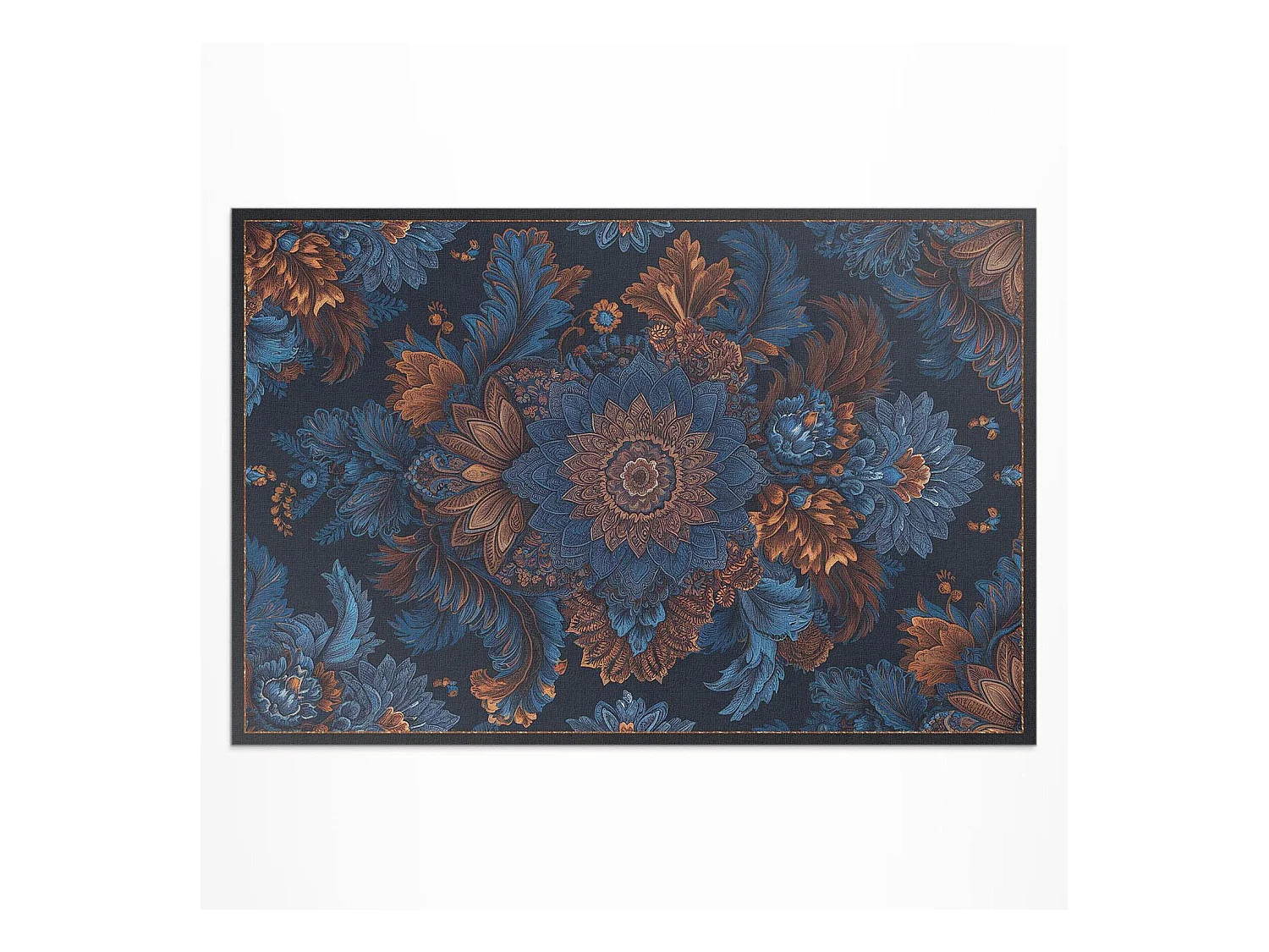 Tapis vinyle pour l'extérieur, Moquette d'extérieur Composition florale - 100x150 cm