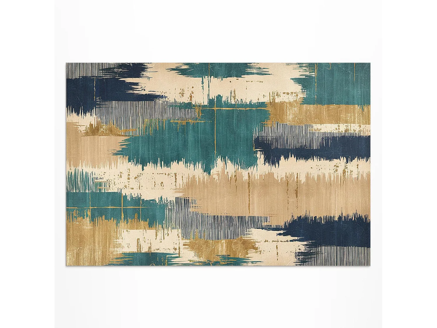 Tapis vinyle pour l'extérieur, Moquette d'extérieur Taches abstraites - 140x210 cm