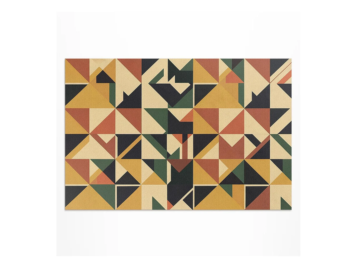 Tapis vinyle pour l'extérieur, Moquette d'extérieur Géométrie pastel - 100x150 cm