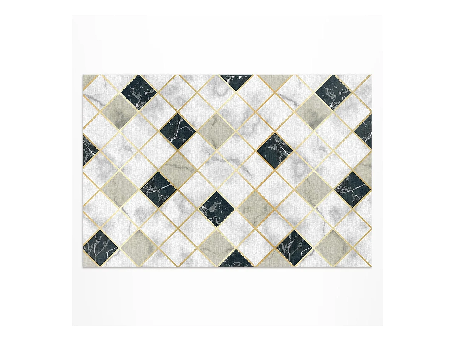 Tapis vinyle pour l'extérieur, Moquette d'extérieur Beau marbre - 100x150 cm