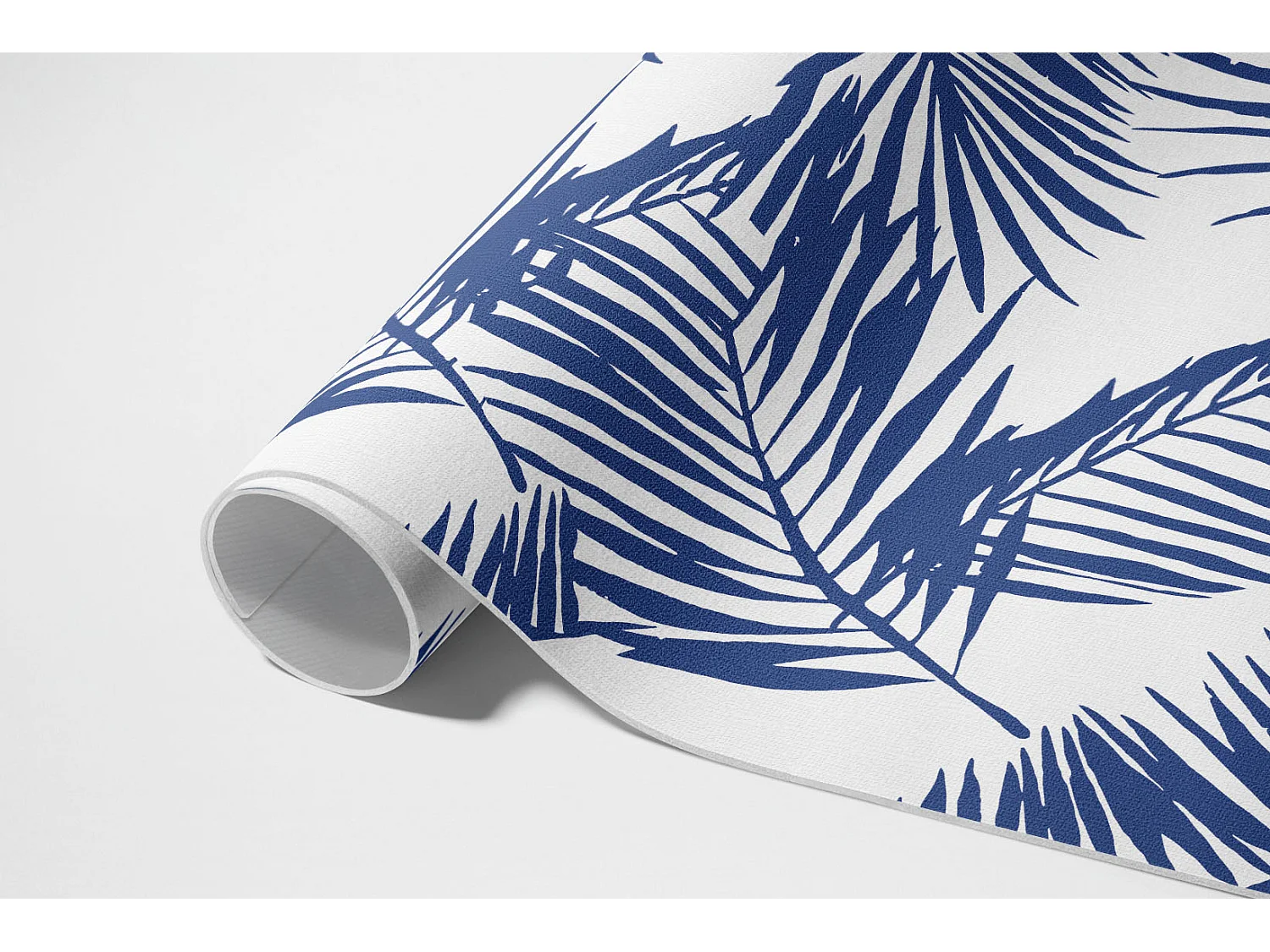 Tapis vinyle pour l'extérieur, Moquette d'extérieur Feuilles monochromes - 140x210 cm