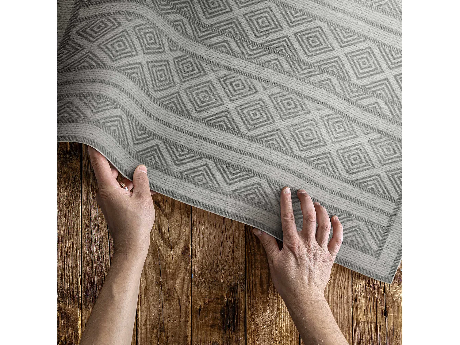 Tapis vinyle pour l'extérieur, Moquette d'extérieur Motifs décoratifs - 100x150 cm