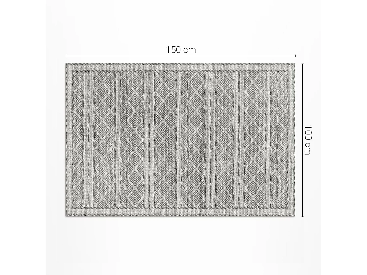 Tapis vinyle pour l'extérieur, Moquette d'extérieur Motifs décoratifs - 100x150 cm
