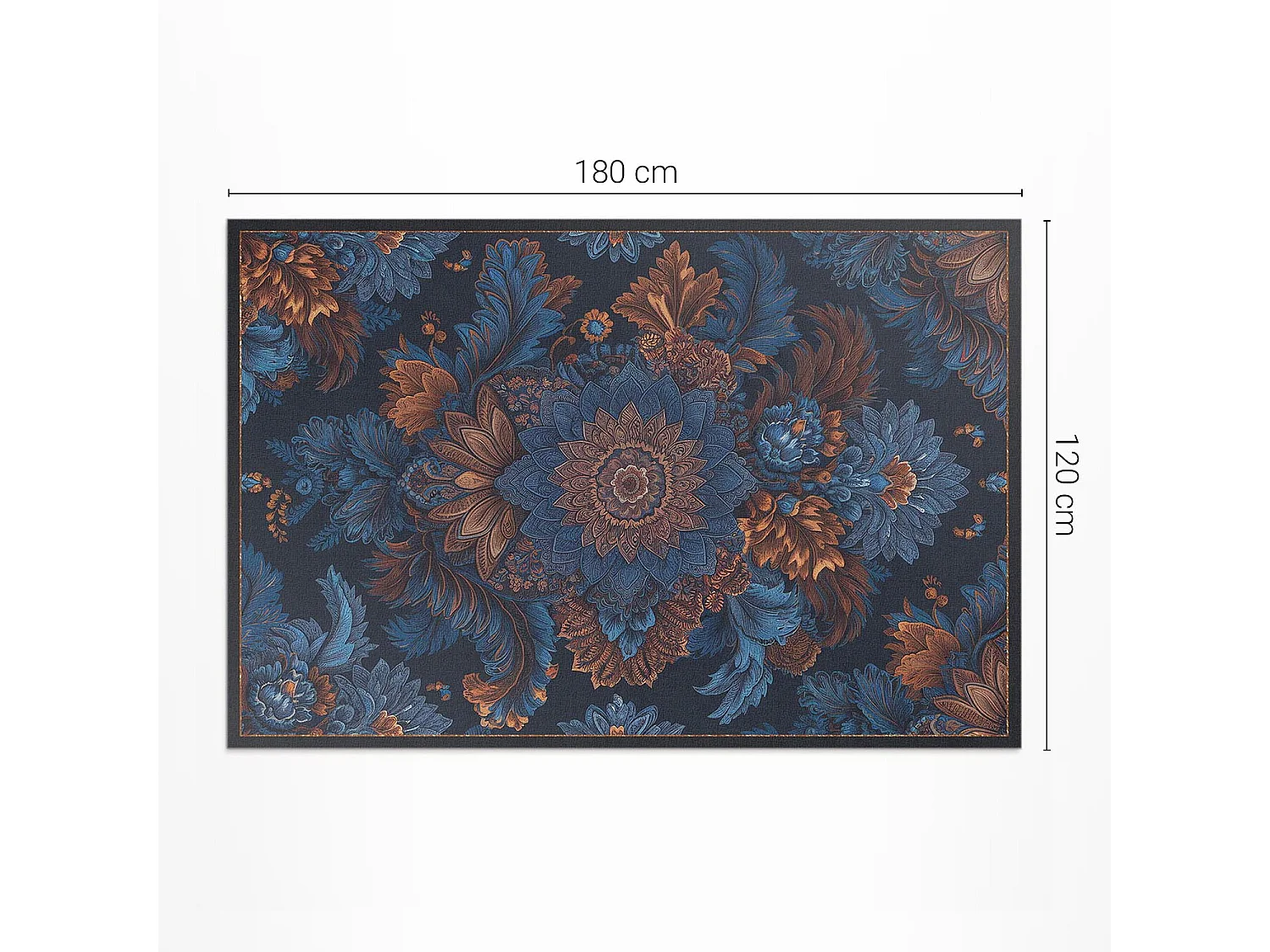 Vinylteppich für den Außenbereich, Außenteppich Blumenkomposition - 120x180 cm