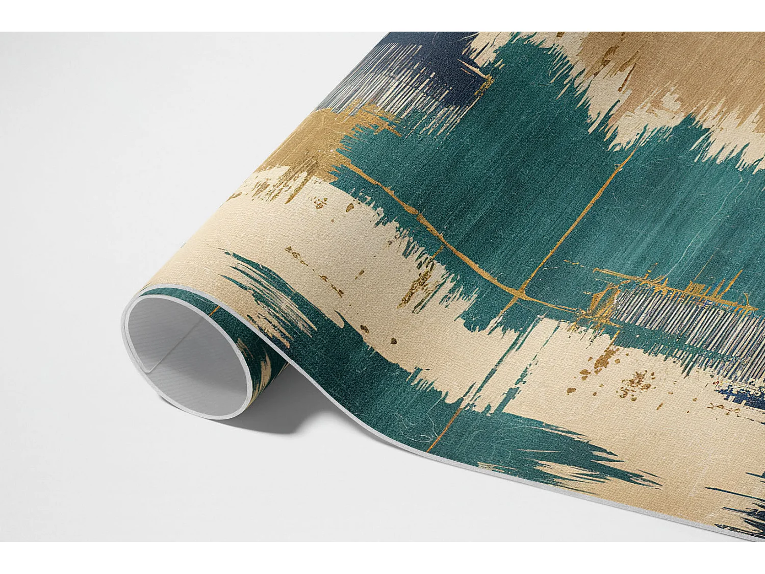 Tapis vinyle pour l'extérieur, Moquette d'extérieur Taches abstraites - 120x180 cm