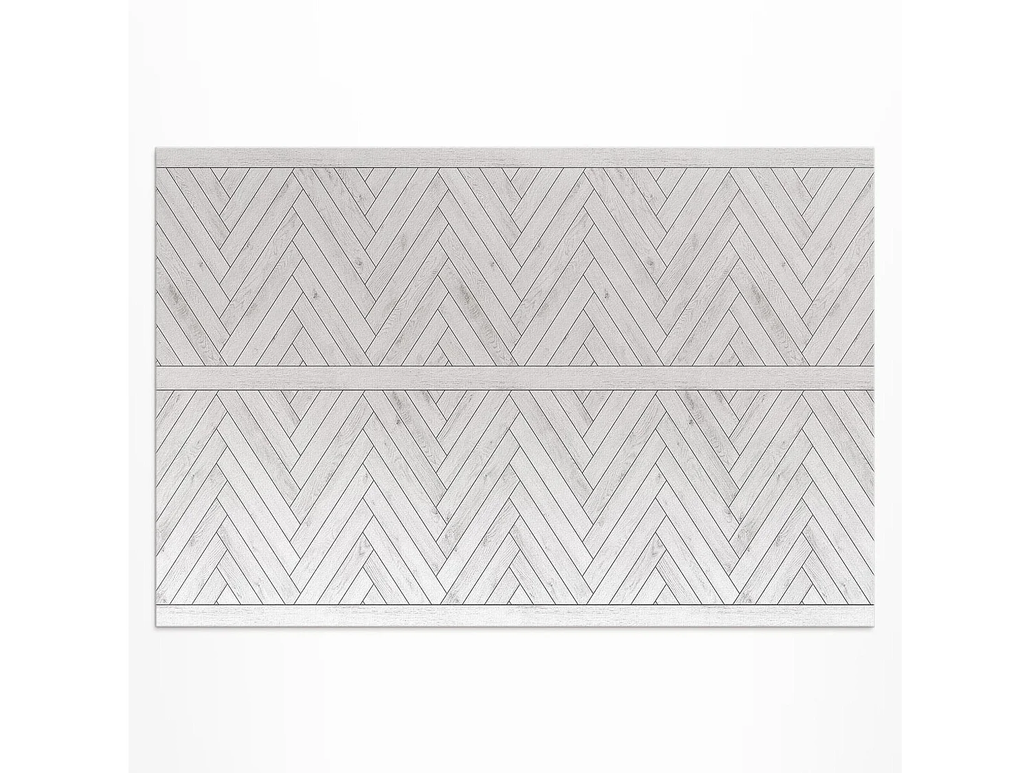 Tapis vinyle pour l'extérieur, Moquette d'extérieur Planches à chevrons - 80x120 cm