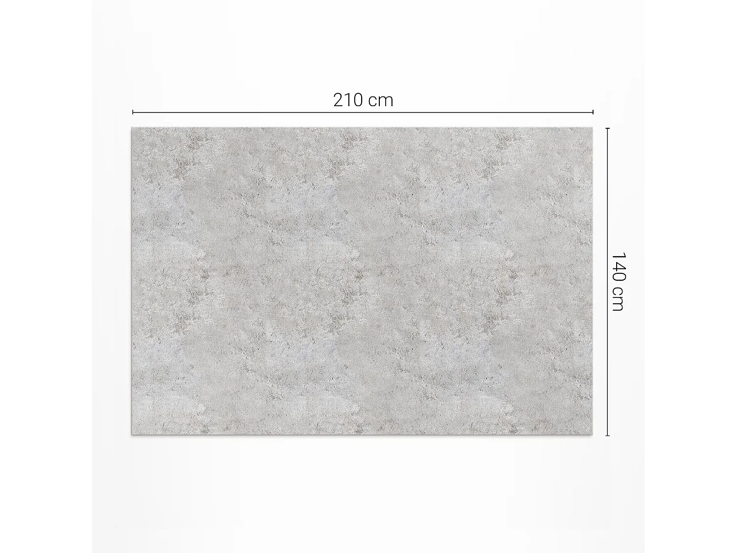 Tapis vinyle pour l'extérieur, Moquette d'extérieur Pierre brute - 140x210 cm