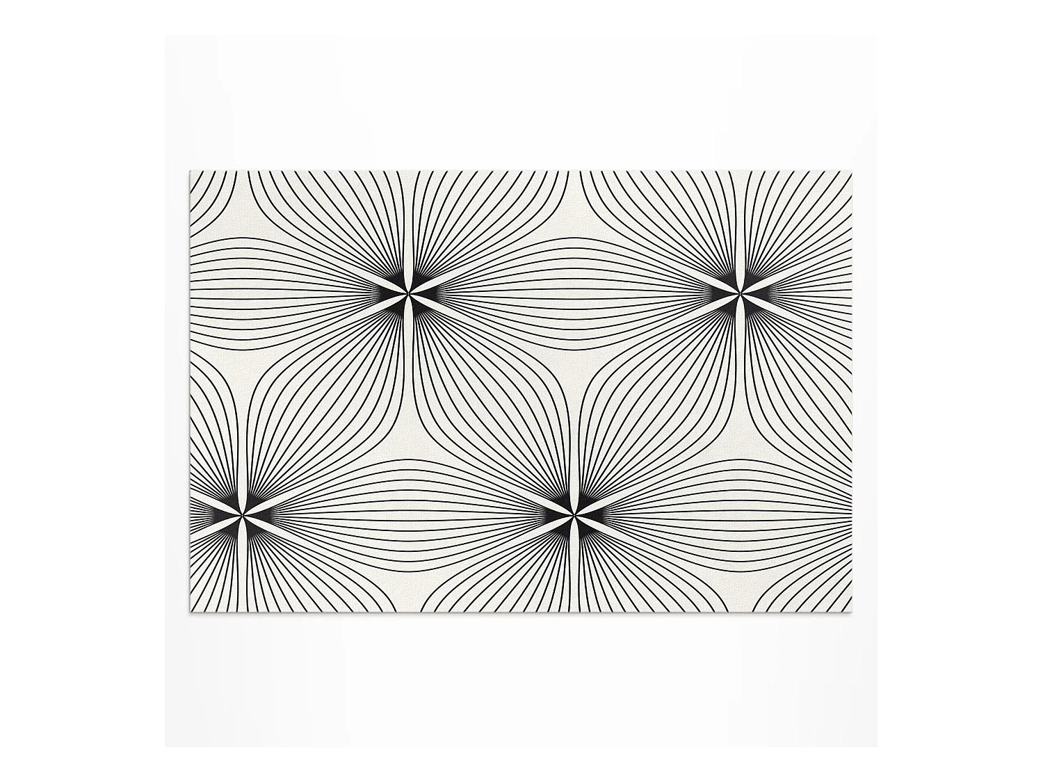 Tapis vinyle pour l'extérieur, Moquette d'extérieur Fleurs élégantes - 100x150 cm