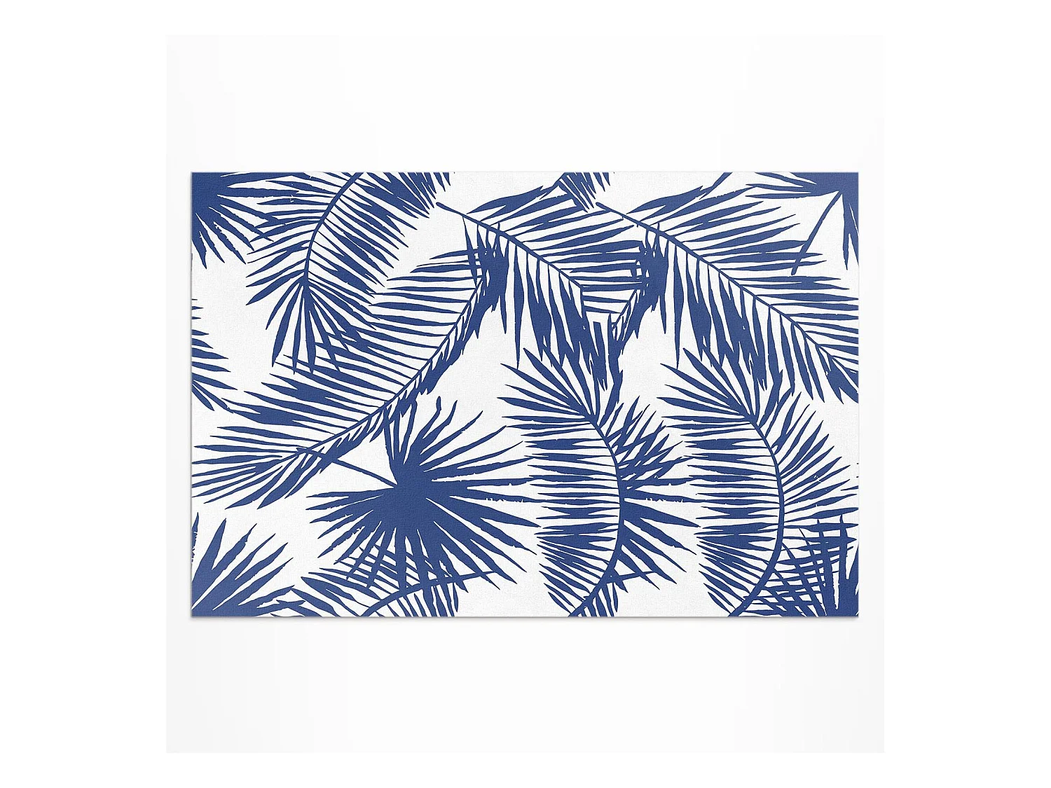 Tapis vinyle pour l'extérieur, Moquette d'extérieur Feuilles monochromes - 100x150 cm