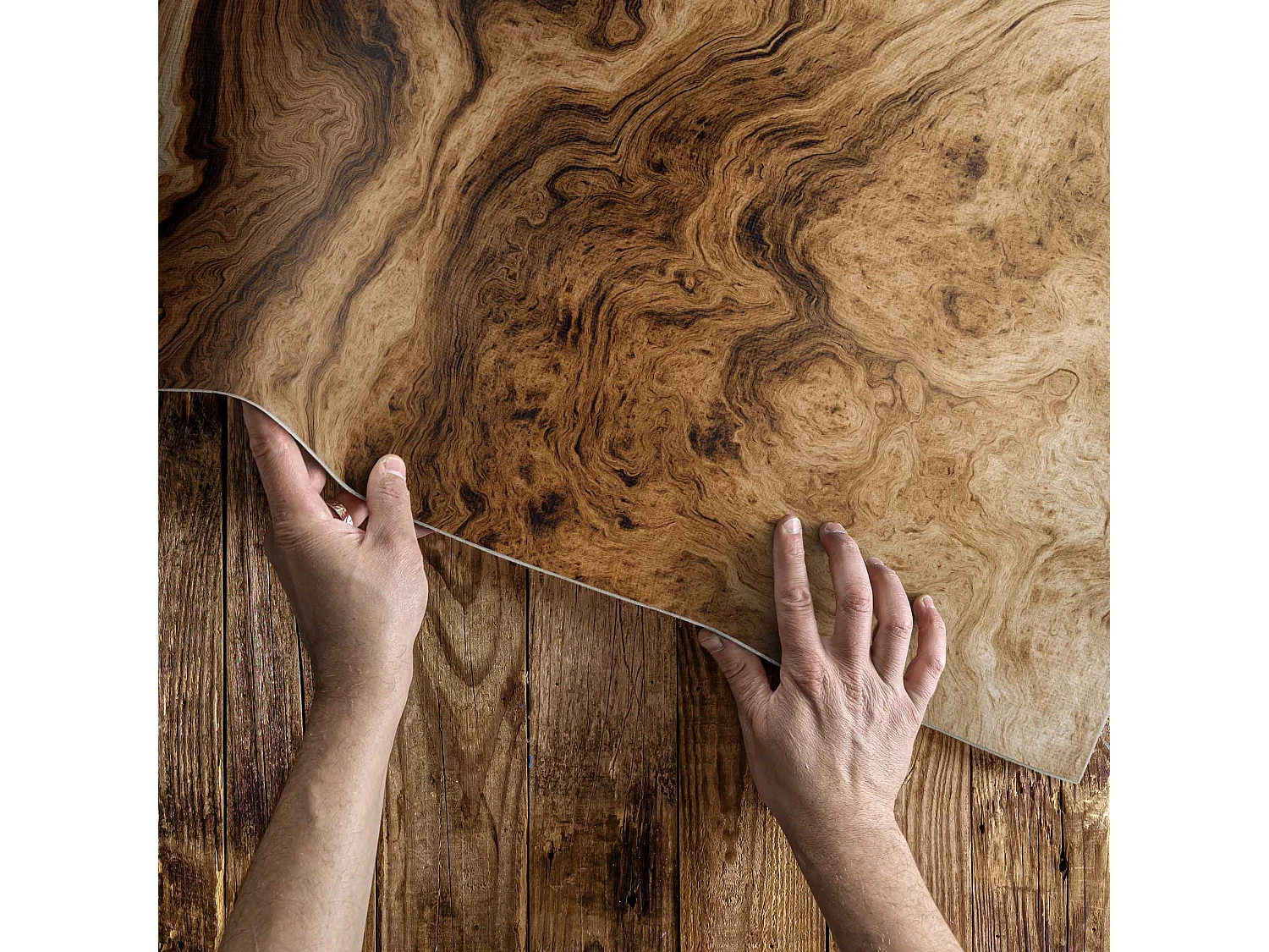 Vinylteppich für den Außenbereich, Außenteppich Steinmuster - 60x90 cm