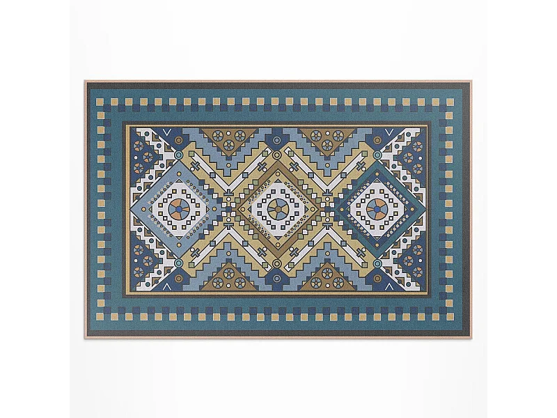 Tapis vinyle pour l'extérieur, Moquette d'extérieur Géométrique marocain - 120x180 cm