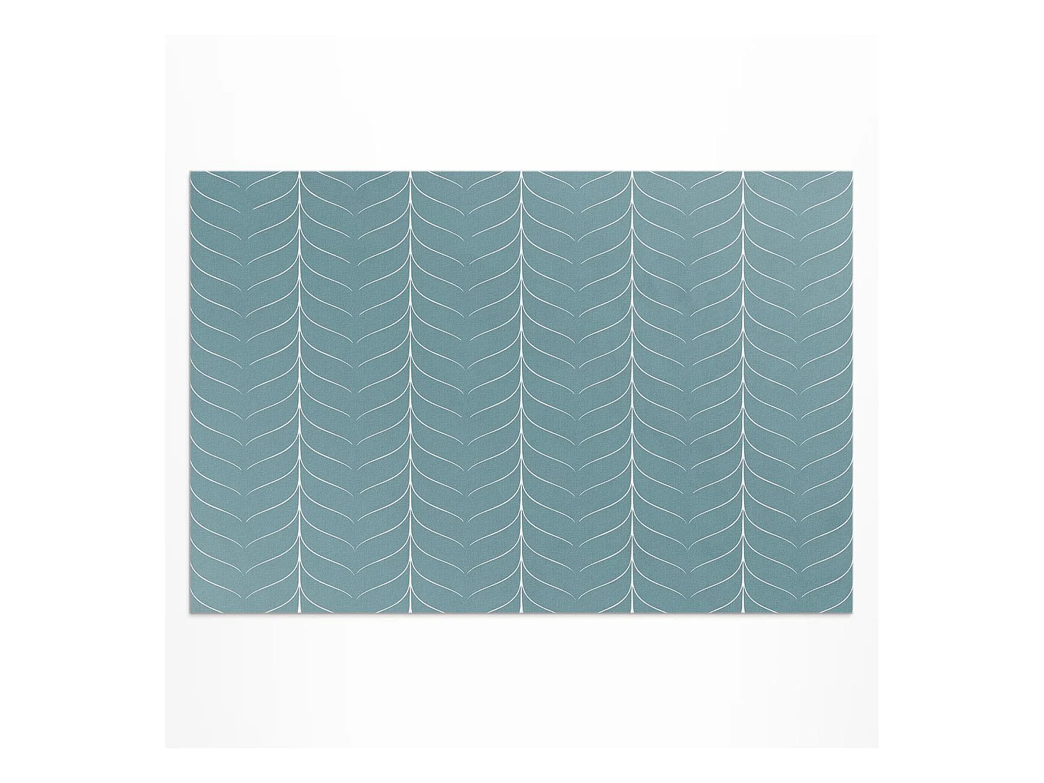 Vinylteppich für den Außenbereich, Außenteppich Fischgrätenmuster - 140x210 cm