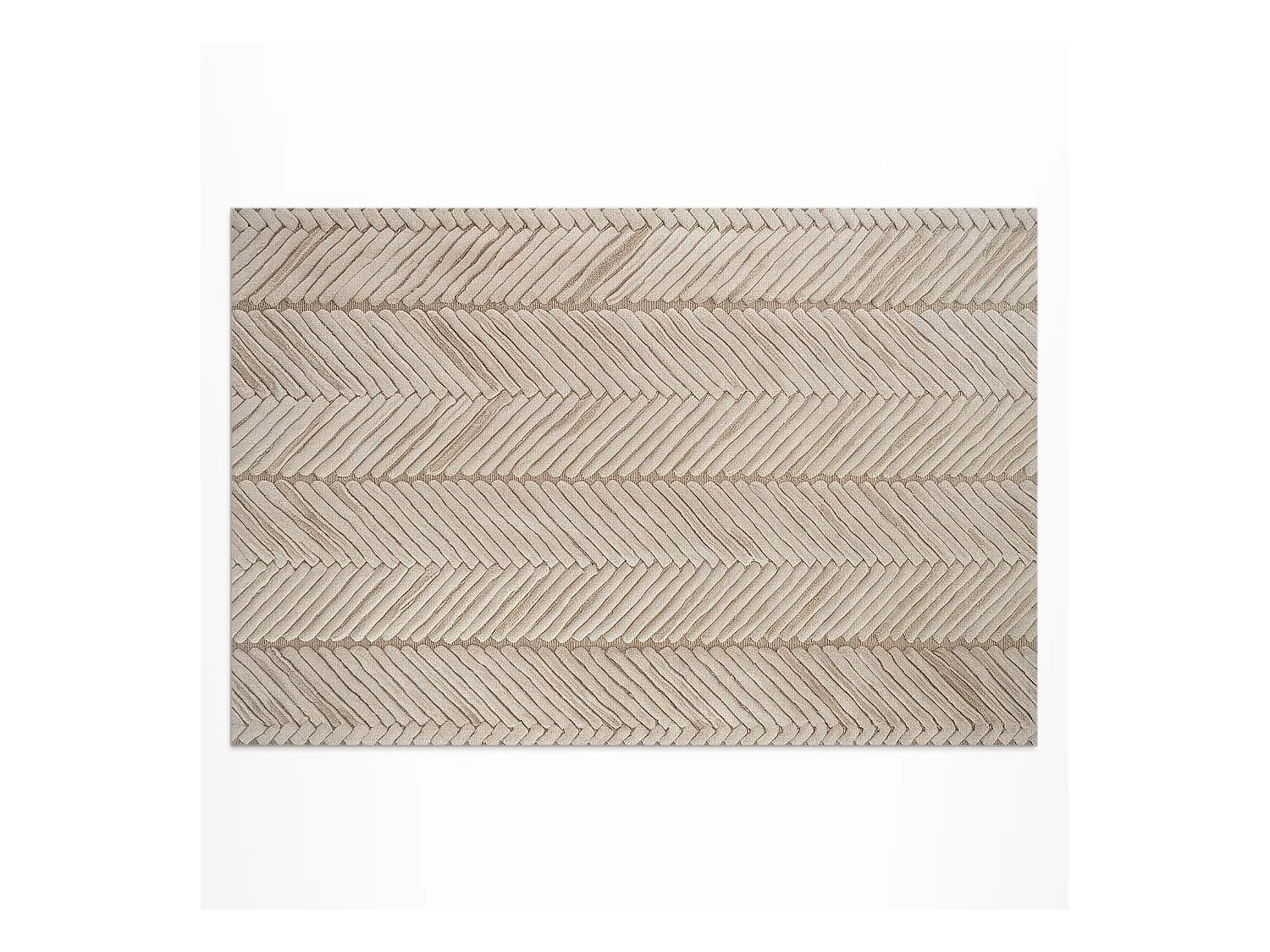 Tapis vinyle pour l'extérieur, Moquette d'extérieur Tresse indienne - 100x150 cm