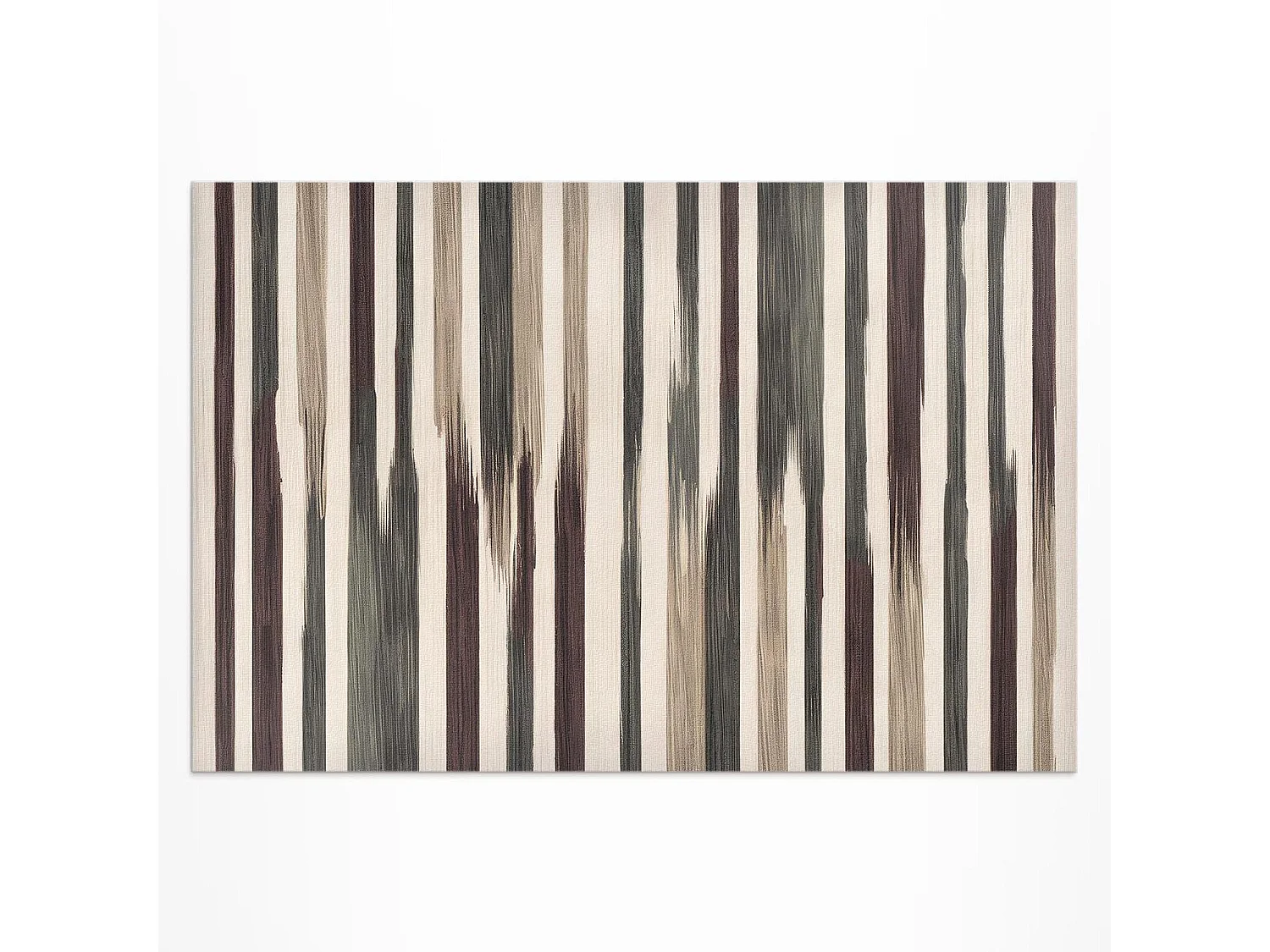 Tapis vinyle pour l'extérieur, Moquette d'extérieur Rayures pastel - 100x150 cm