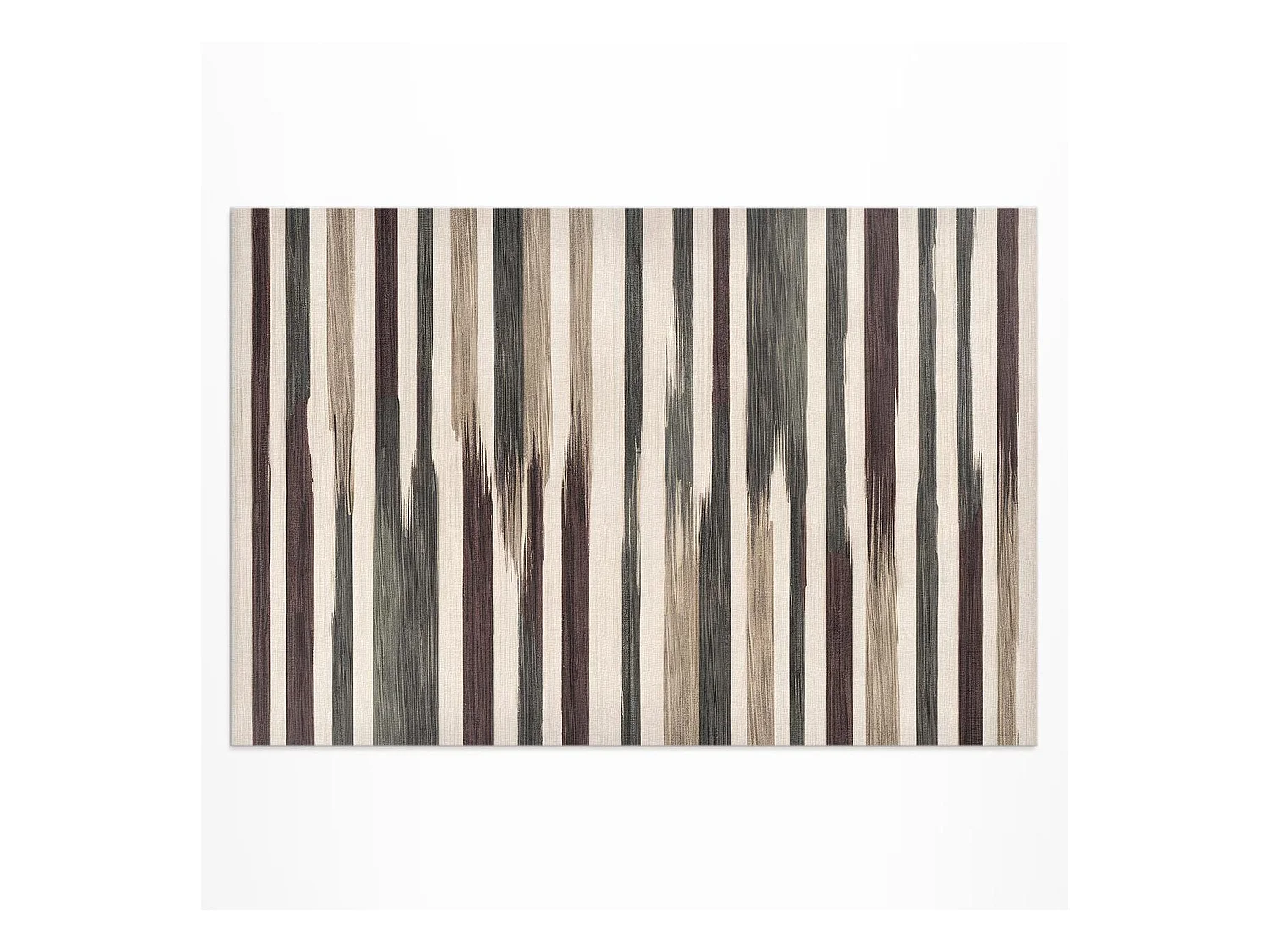 Tapis vinyle pour l'extérieur, Moquette d'extérieur Rayures pastel - 100x150 cm