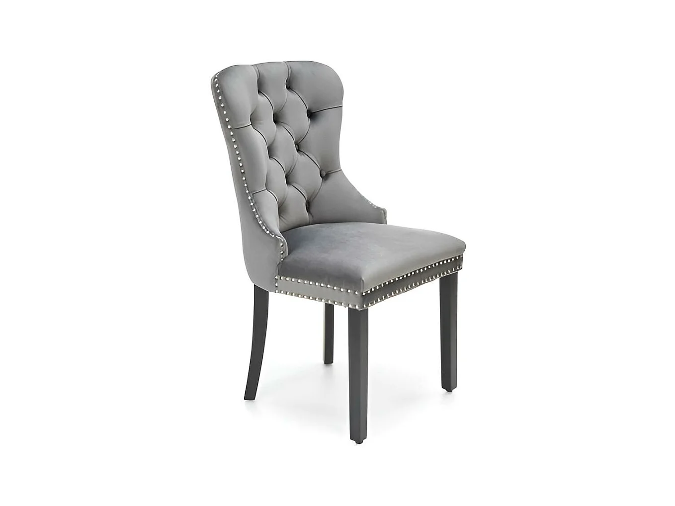 Chaise Miya/Tissu/Gris/En stock