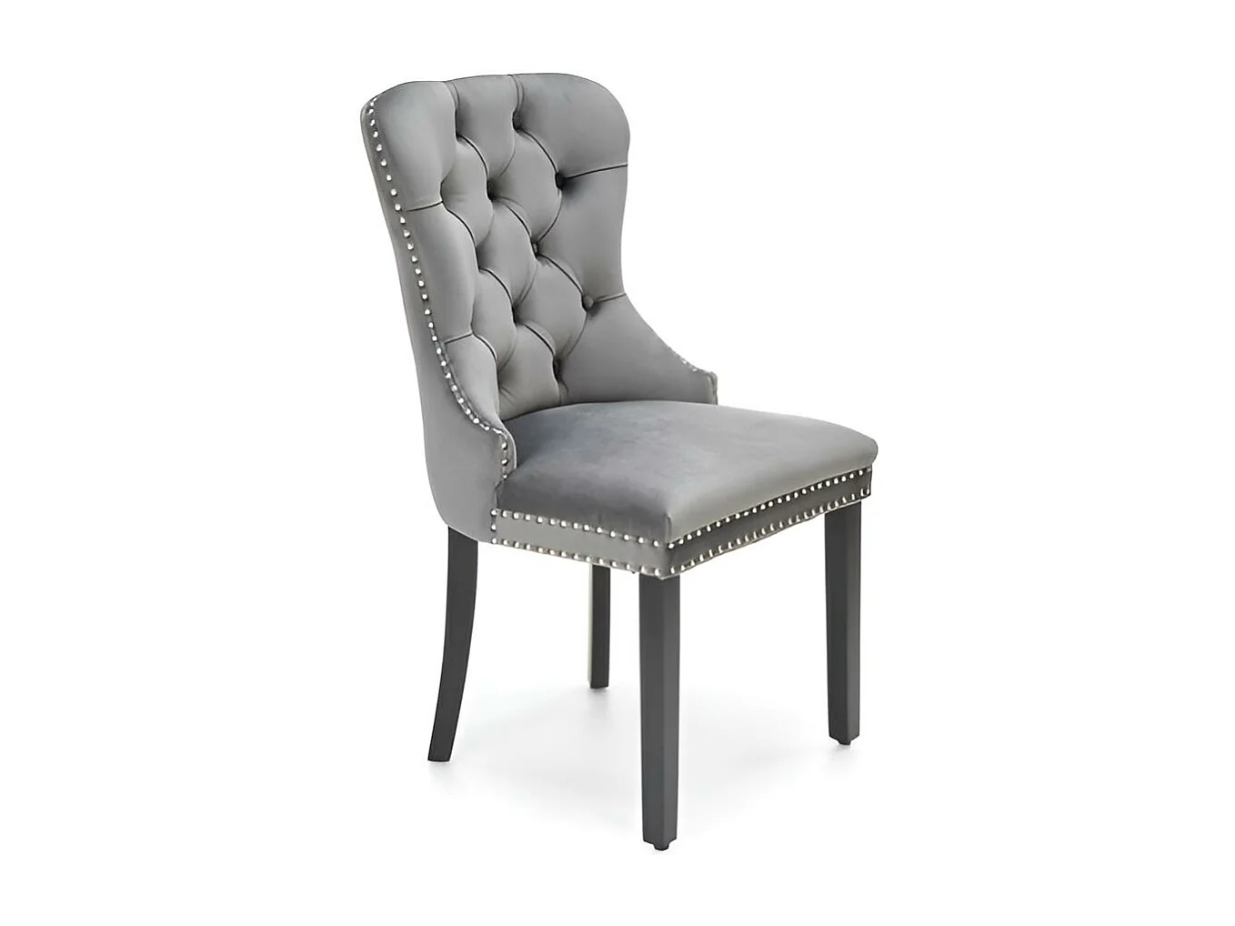 Chaise Miya/Tissu/Gris/En stock