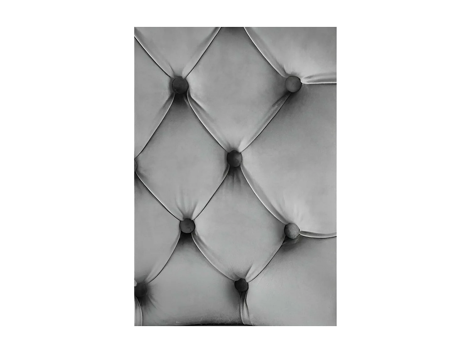 Chaise Miya/Tissu/Gris/En stock