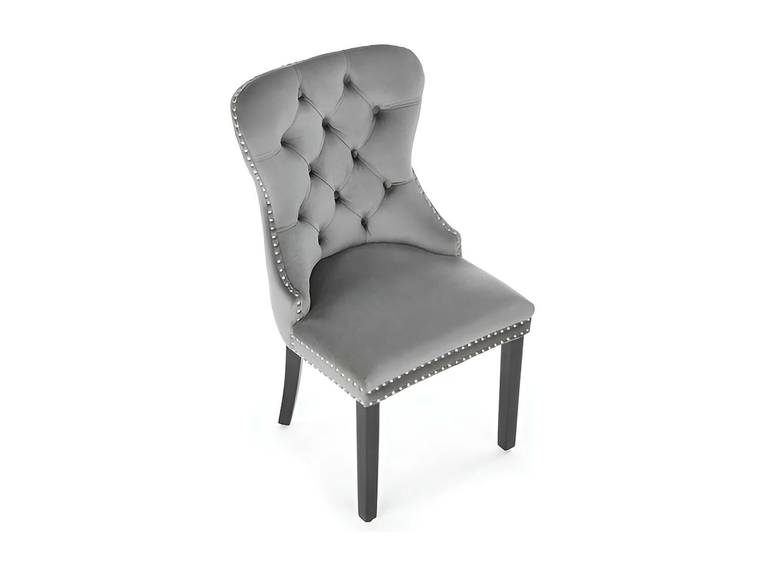 Chaise Miya/Tissu/Gris/En stock