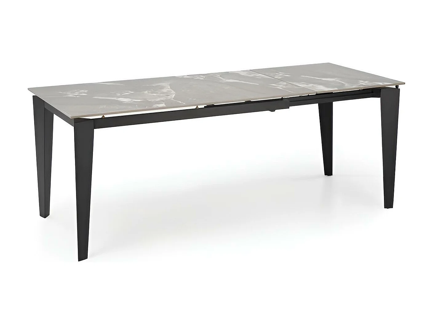 Tavolo da pranzo Felix/pietra sinterizzata/grigio