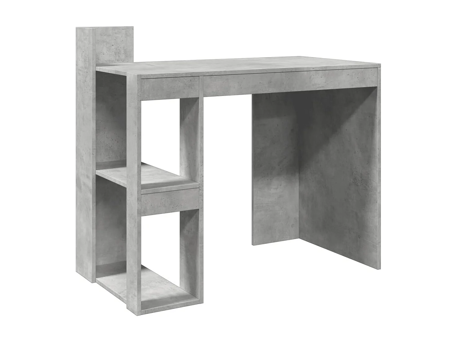 Schreibtisch Betongrau 103,5x56,5x94 cm Holzwerkstoff