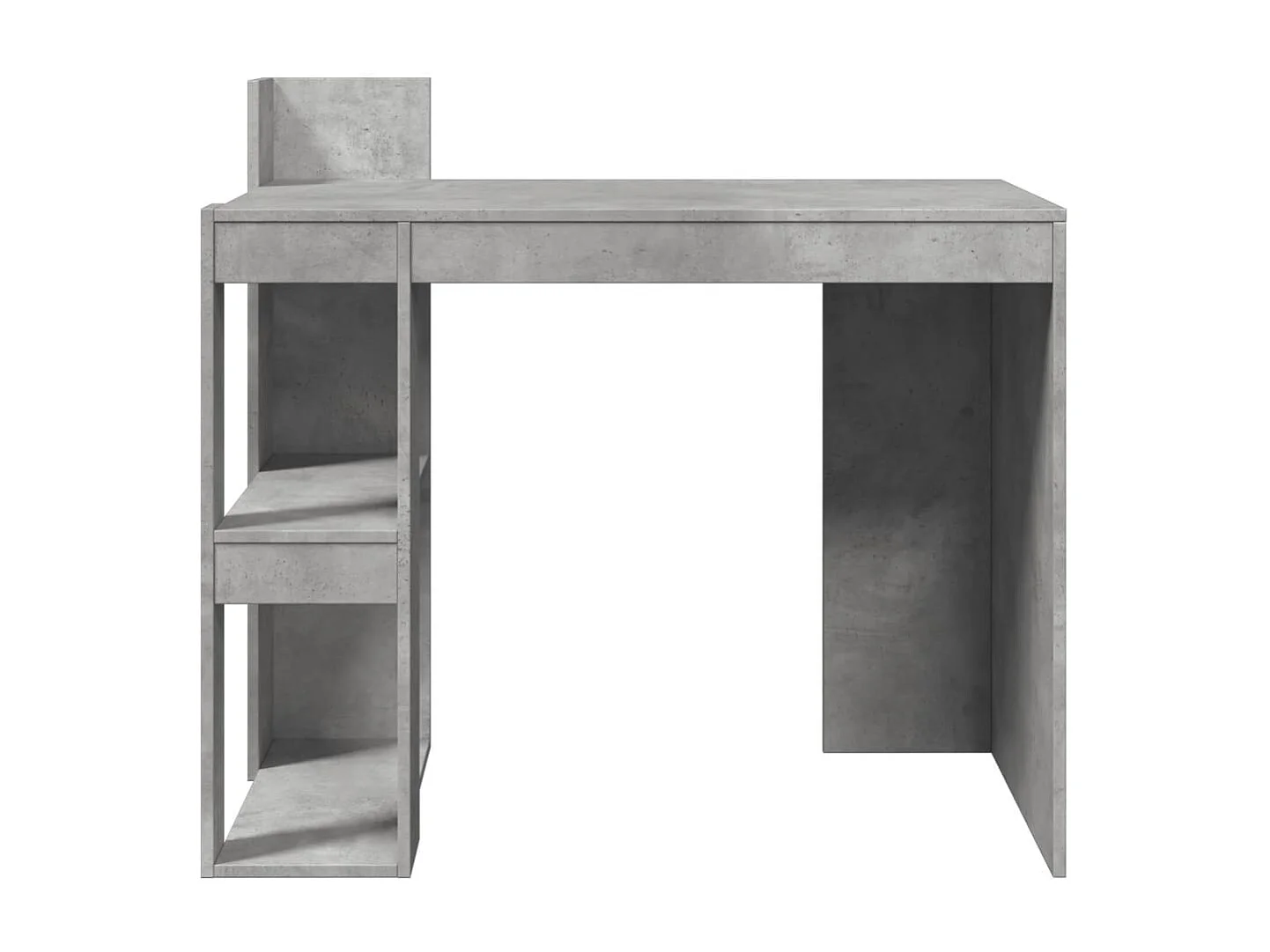 Schreibtisch Betongrau 103,5x56,5x94 cm Holzwerkstoff