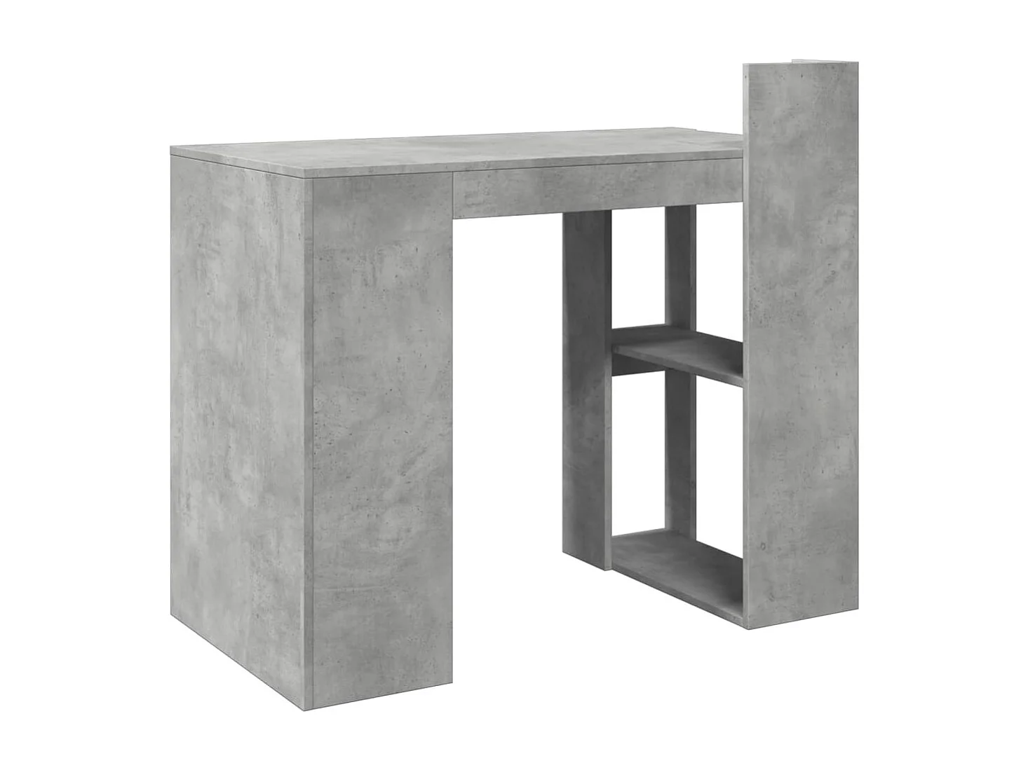Schreibtisch Betongrau 103,5x56,5x94 cm Holzwerkstoff