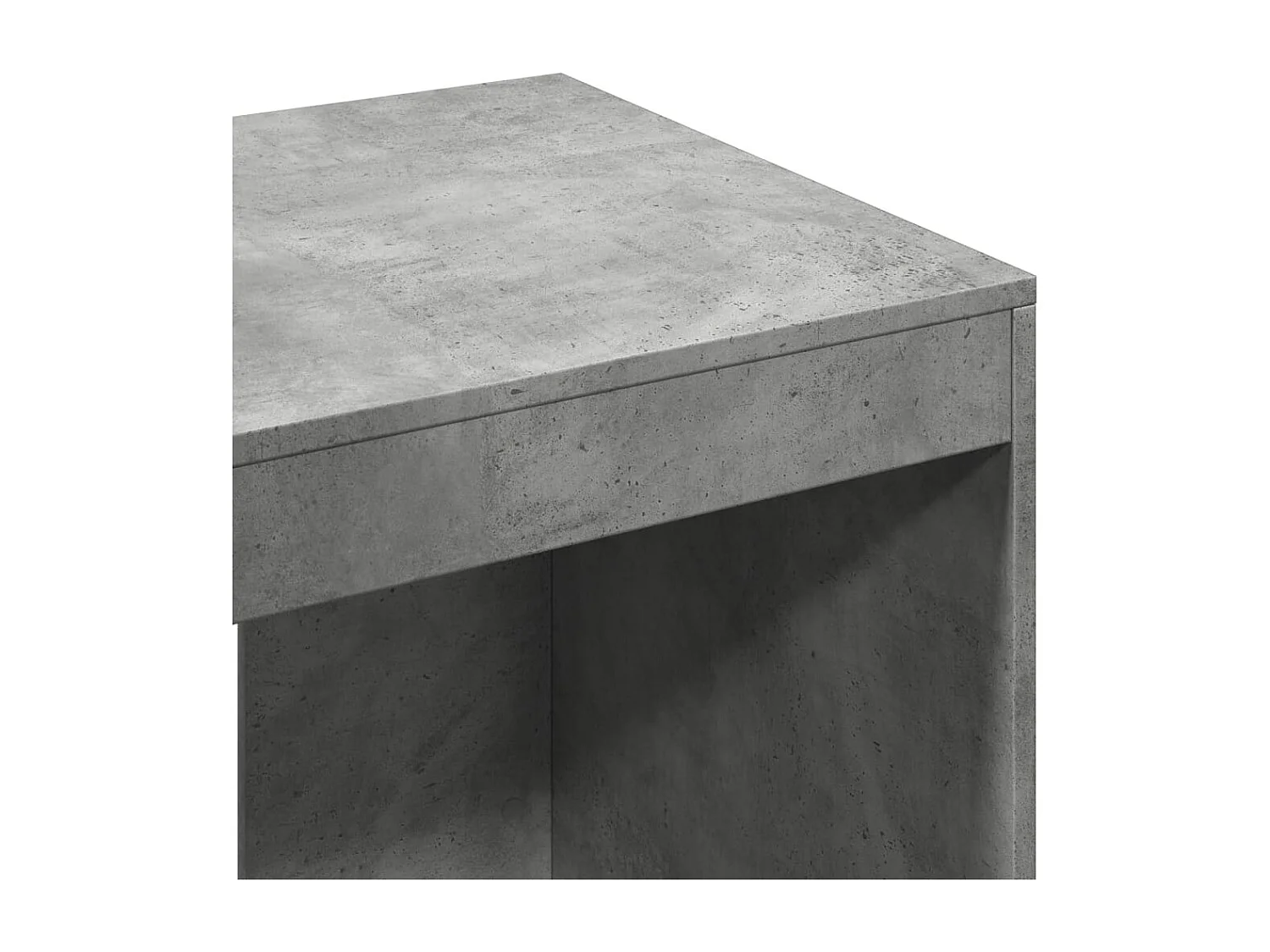 Schreibtisch Betongrau 103,5x56,5x94 cm Holzwerkstoff