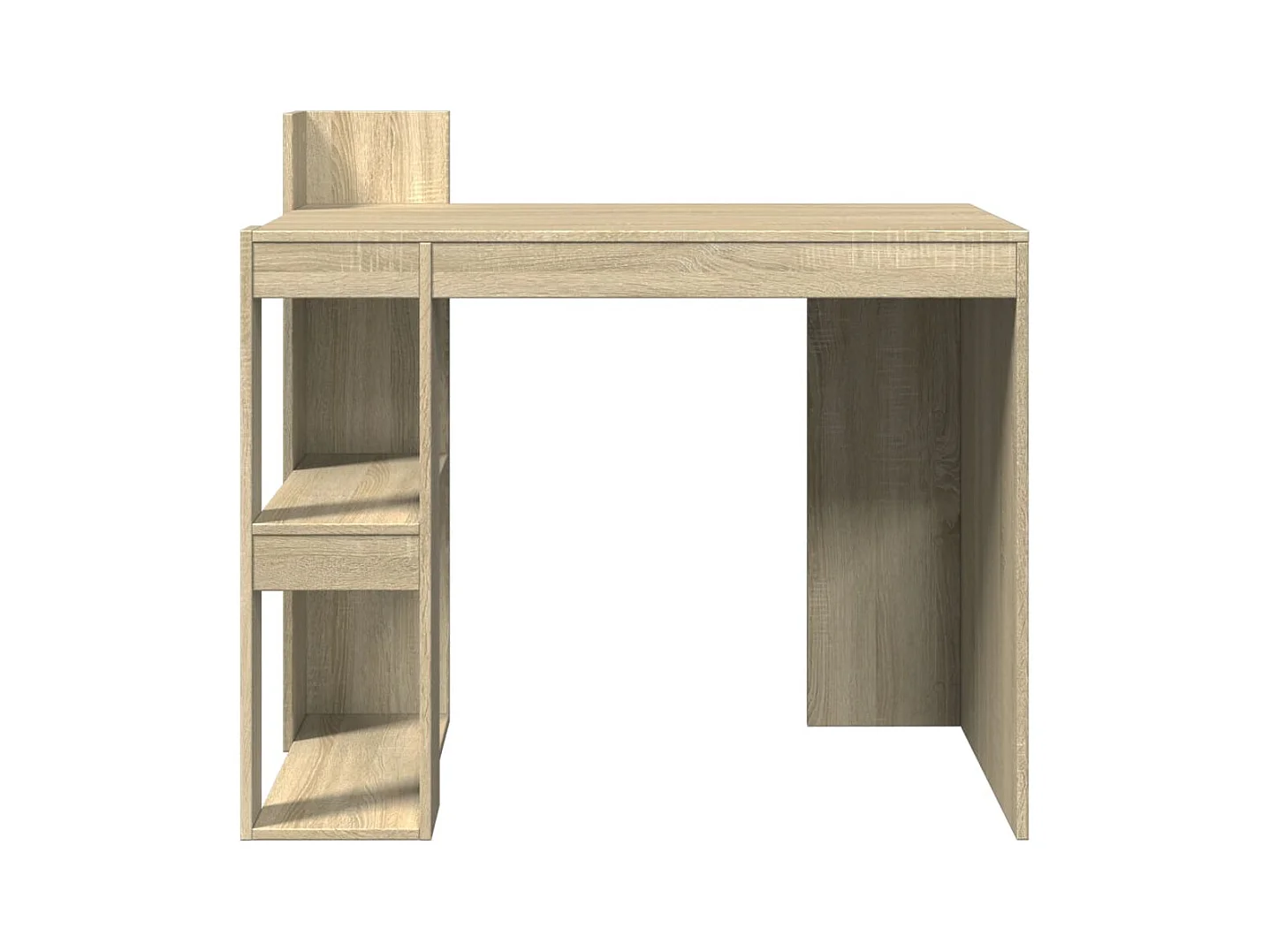 Bureau chêne sonoma 103,5x56,5x94 cm bois d'ingénierie
