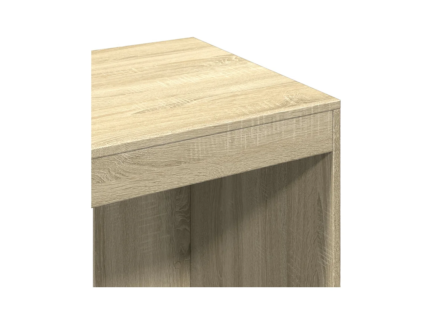 Bureau chêne sonoma 103,5x56,5x94 cm bois d'ingénierie