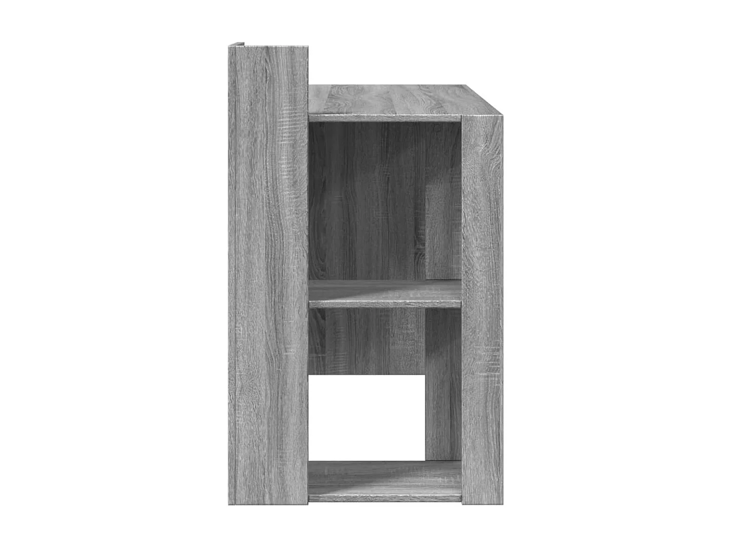 Bureau 103,5x56,5x94 cm bewerkt hout grijs sonoma eikenkleurig