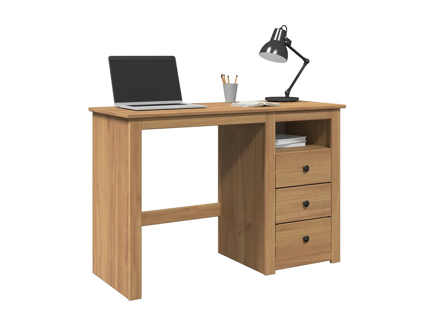 Schreibtisch Panama 112x45x75 cm Massivholz Kiefer